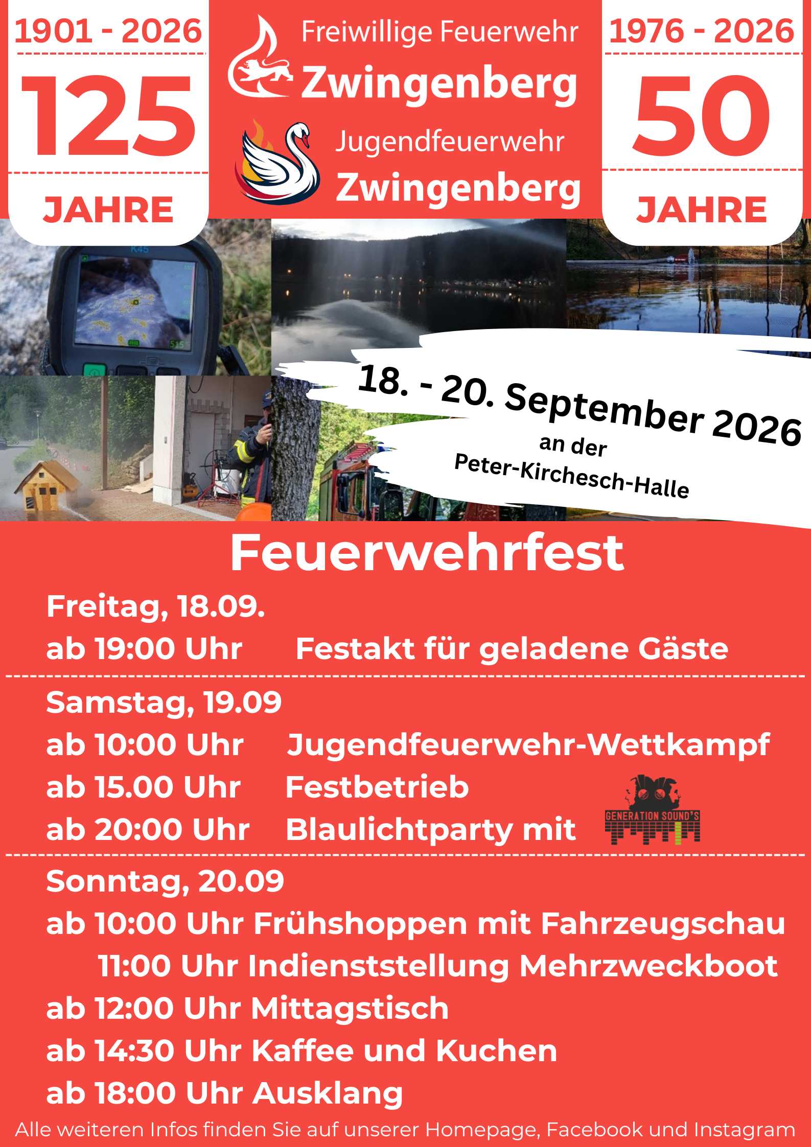Plakat Feuerwehrfest FF Zwingenberg 2026